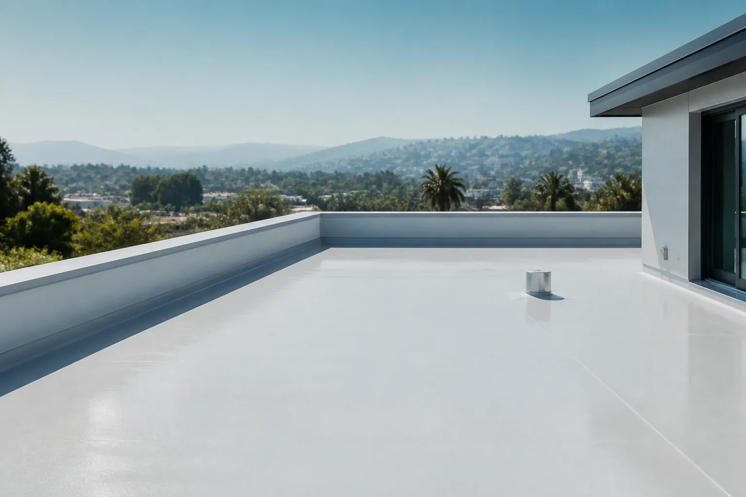 Protective Flat Roof Coating by Fresh Build in Los Angeles